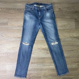 J Brand Distressed Skinny Jeans Size 31